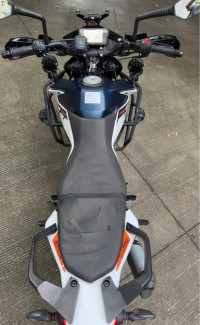 Blue N White KTM 250 Adventure