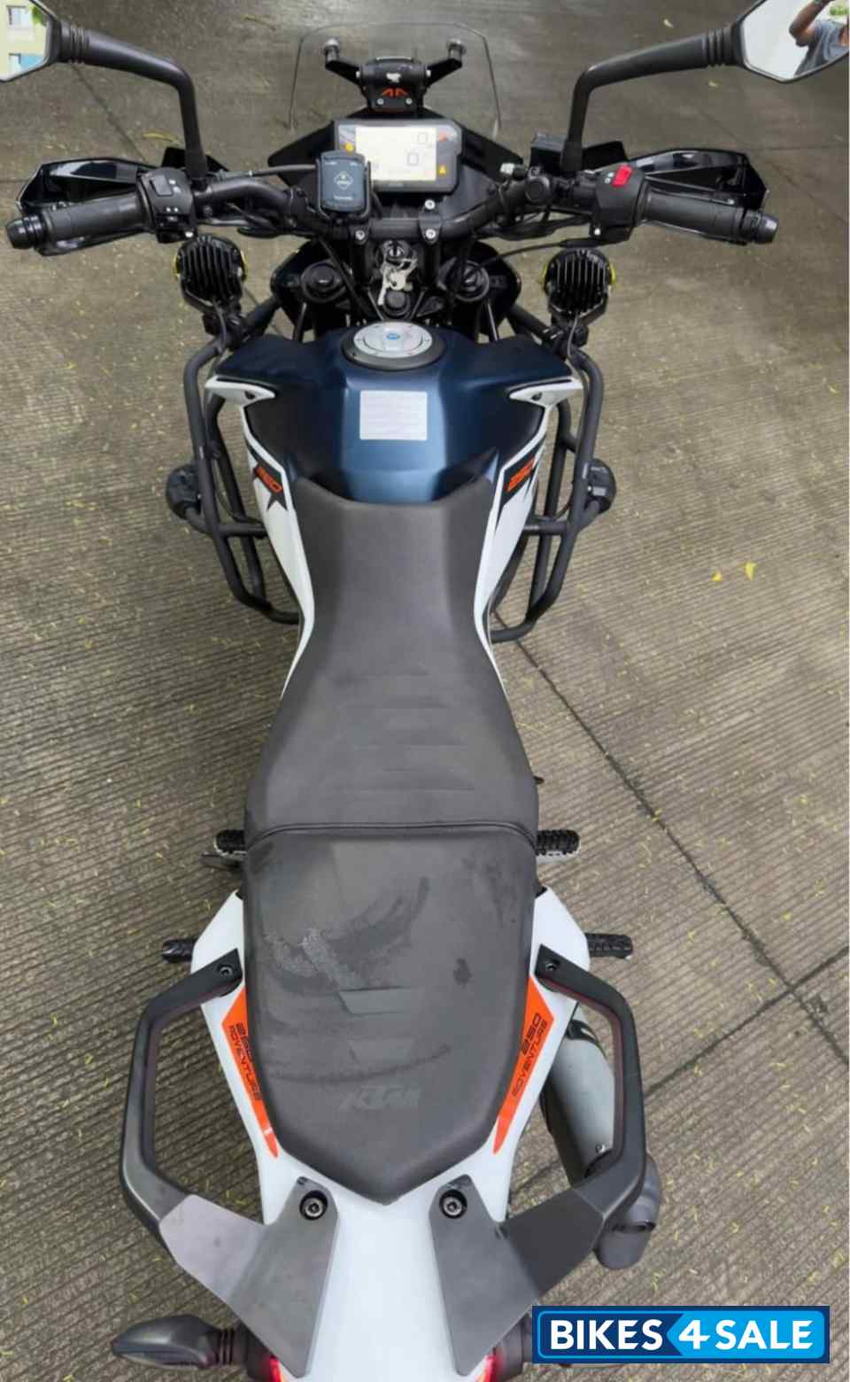 Blue N White KTM 250 Adventure Blue N White KTM 250 Adventure