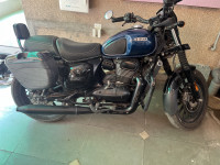 Steel Blue Yezdi Roadster Dark