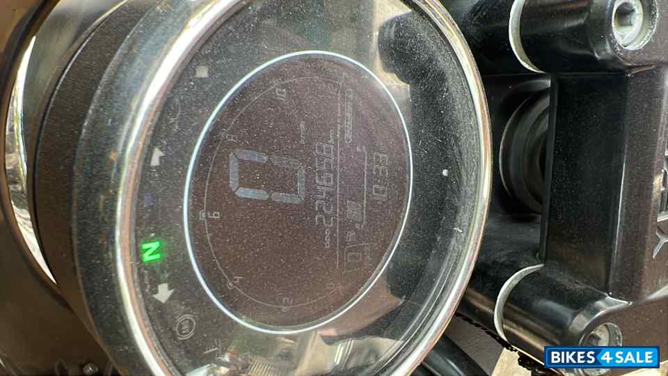 Steel Blue Yezdi Roadster Dark