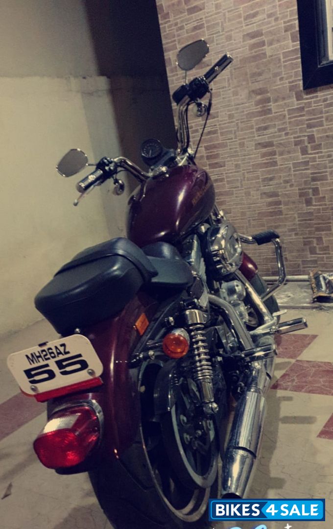 Red Harley Davidson Superlow