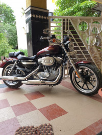 Red Harley Davidson Superlow