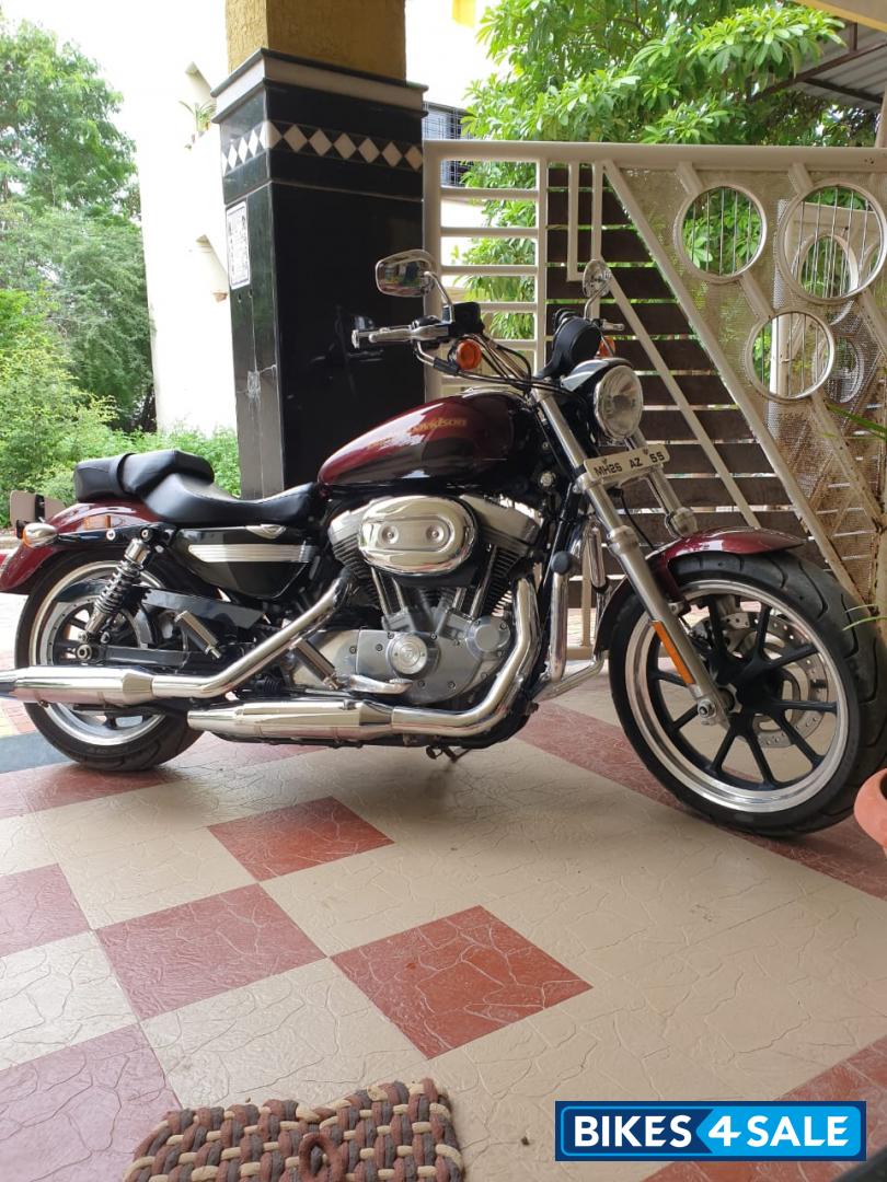 Red Harley Davidson Superlow