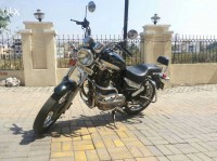 Black Royal Enfield Thunderbird