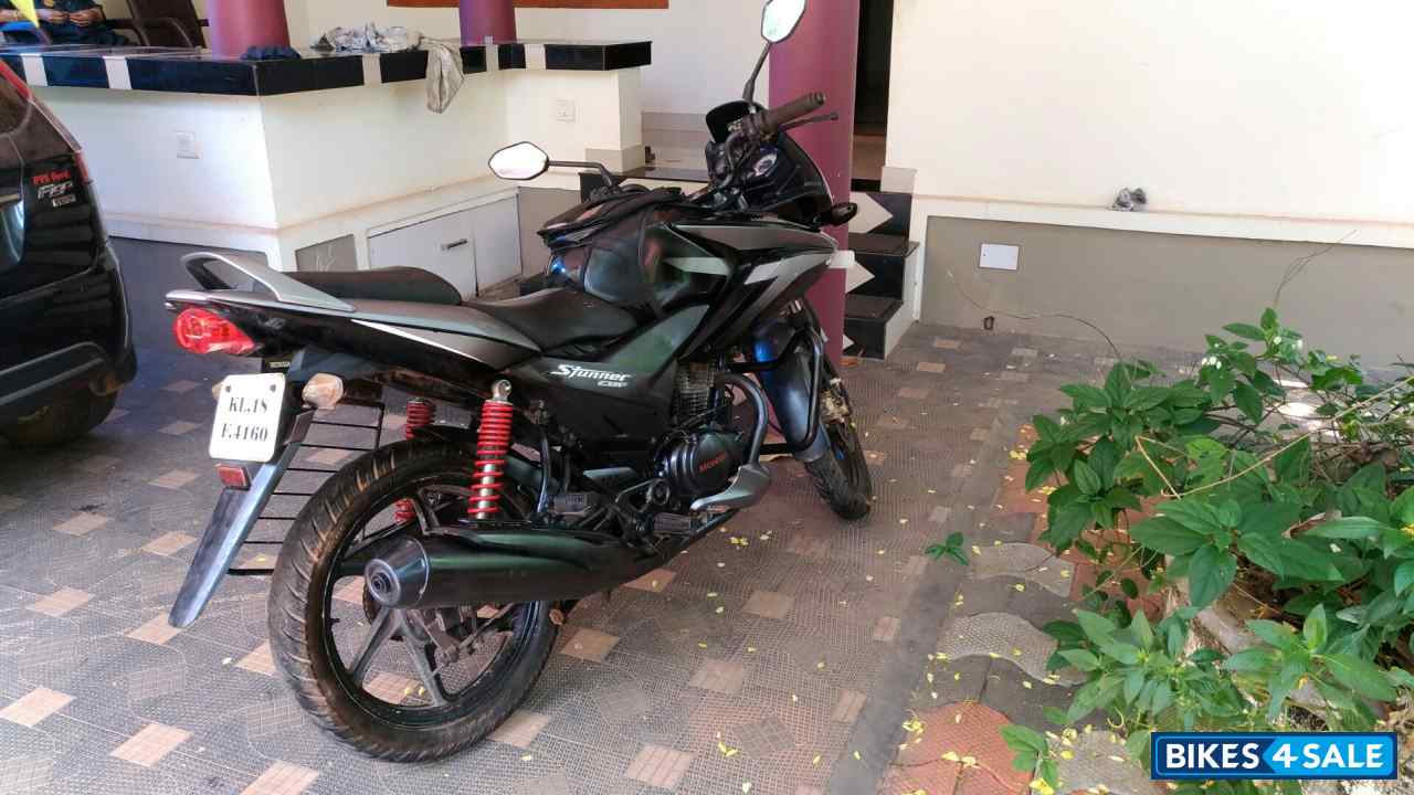 Silver Honda CBF Stunner