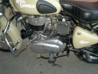 Sand Royal Enfield Vintage 1976