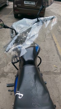 Blue Bajaj Discover DTSi 125