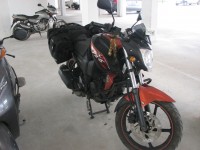 Black And Orange Yamaha FZ-S