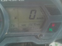 Black+blue Bajaj XCD 135 DTS-Si