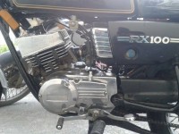 Black Yamaha RX 100