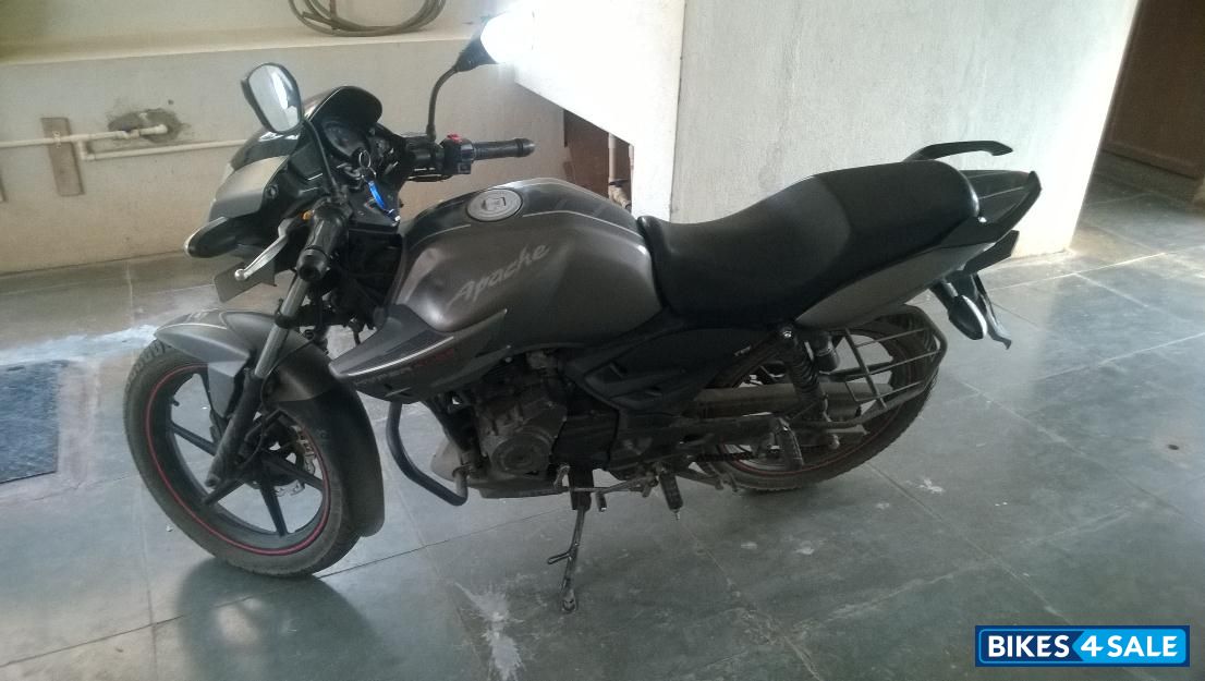 Grey TVS Apache RTR 160