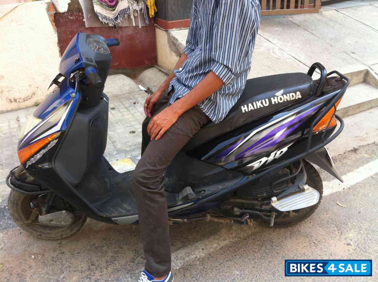 Used 2009 Model Honda Dio For Sale In Bangalore Id 117244 Blue