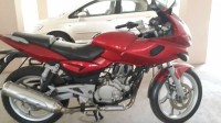 Red Bajaj Pulsar 220 DTSFi