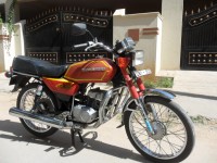 Red Suzuki Ind Suzuki AX100