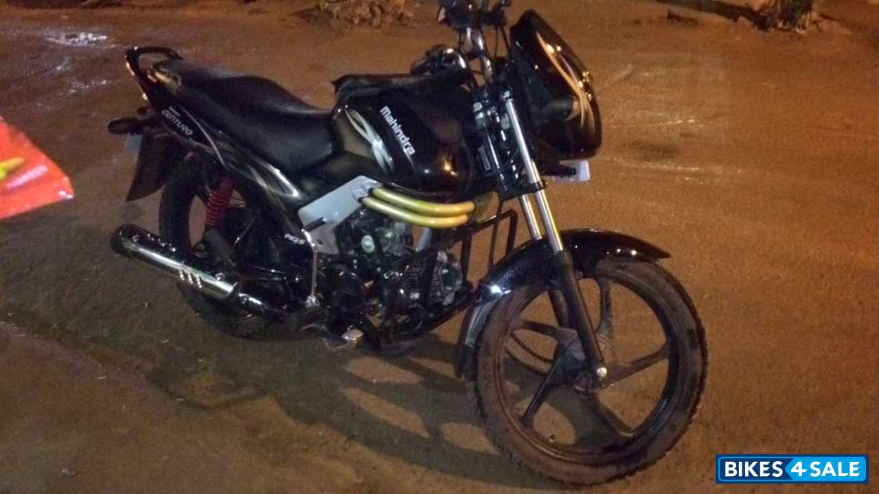 Black And Gold Mahindra Centuro