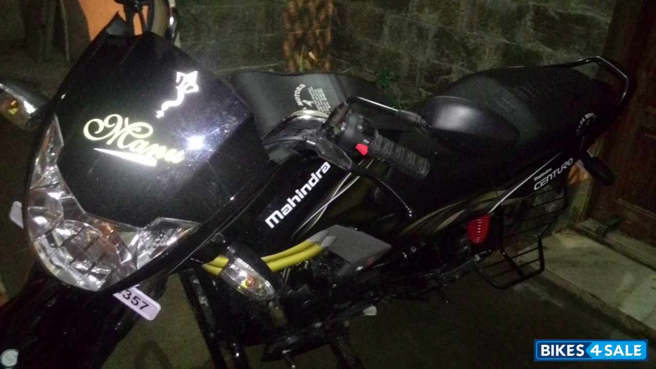 Black And Gold Mahindra Centuro