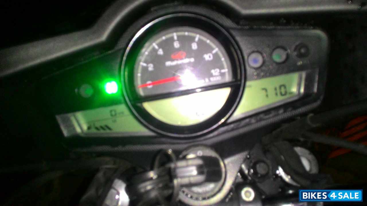 Black And Gold Mahindra Centuro