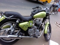 Metalic Radium Green Royal Enfield Bullet Standard 350