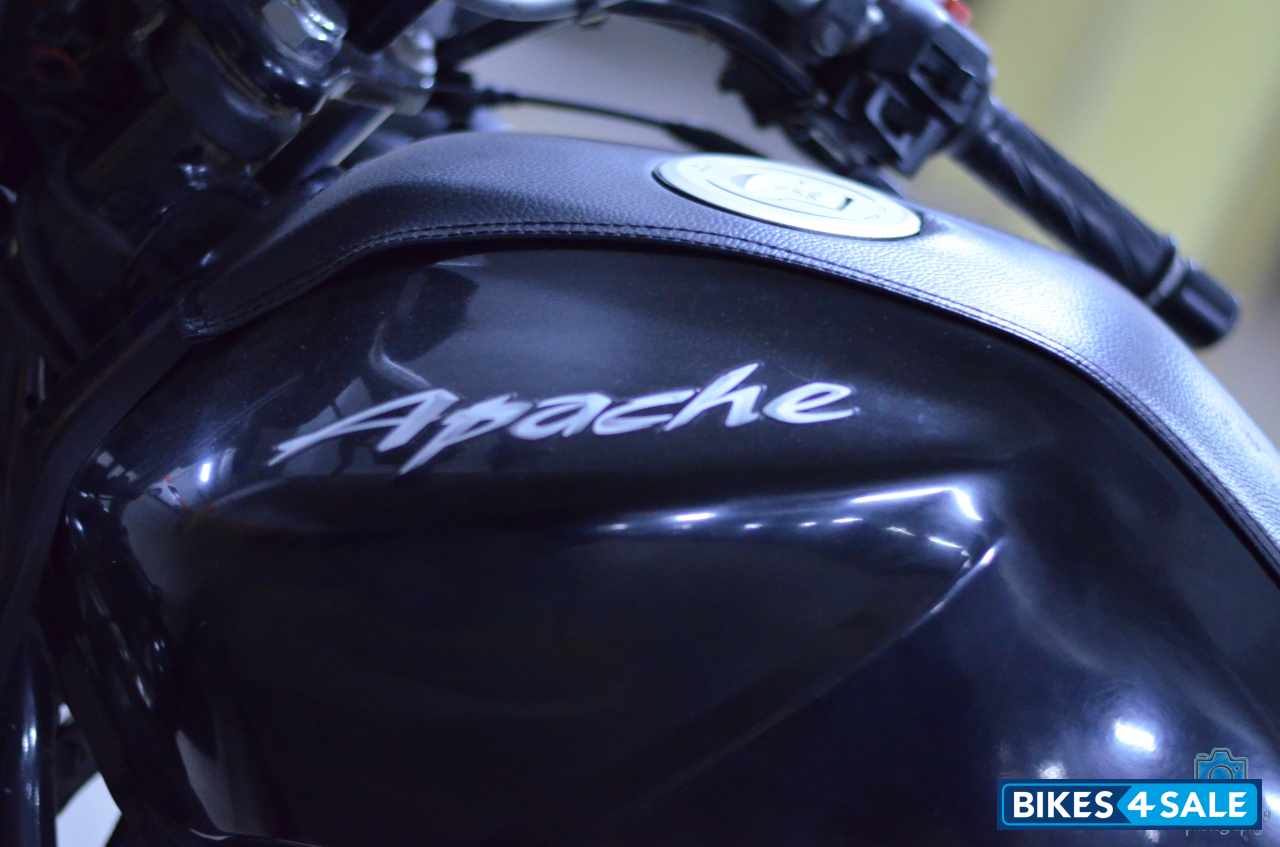 Black TVS Apache 150