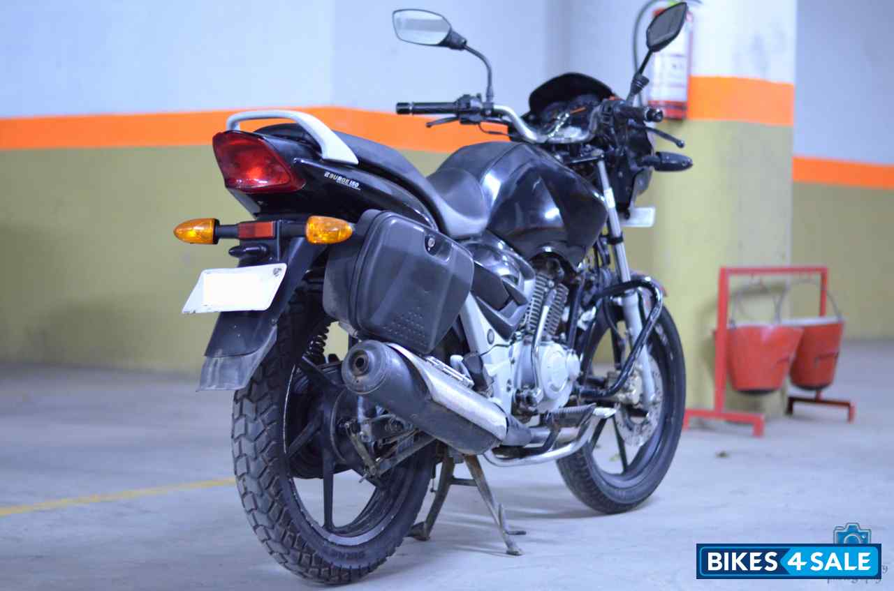 Black TVS Apache 150
