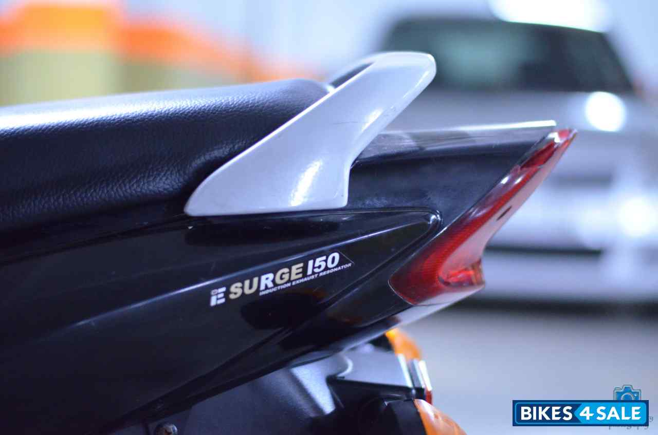 Black TVS Apache 150