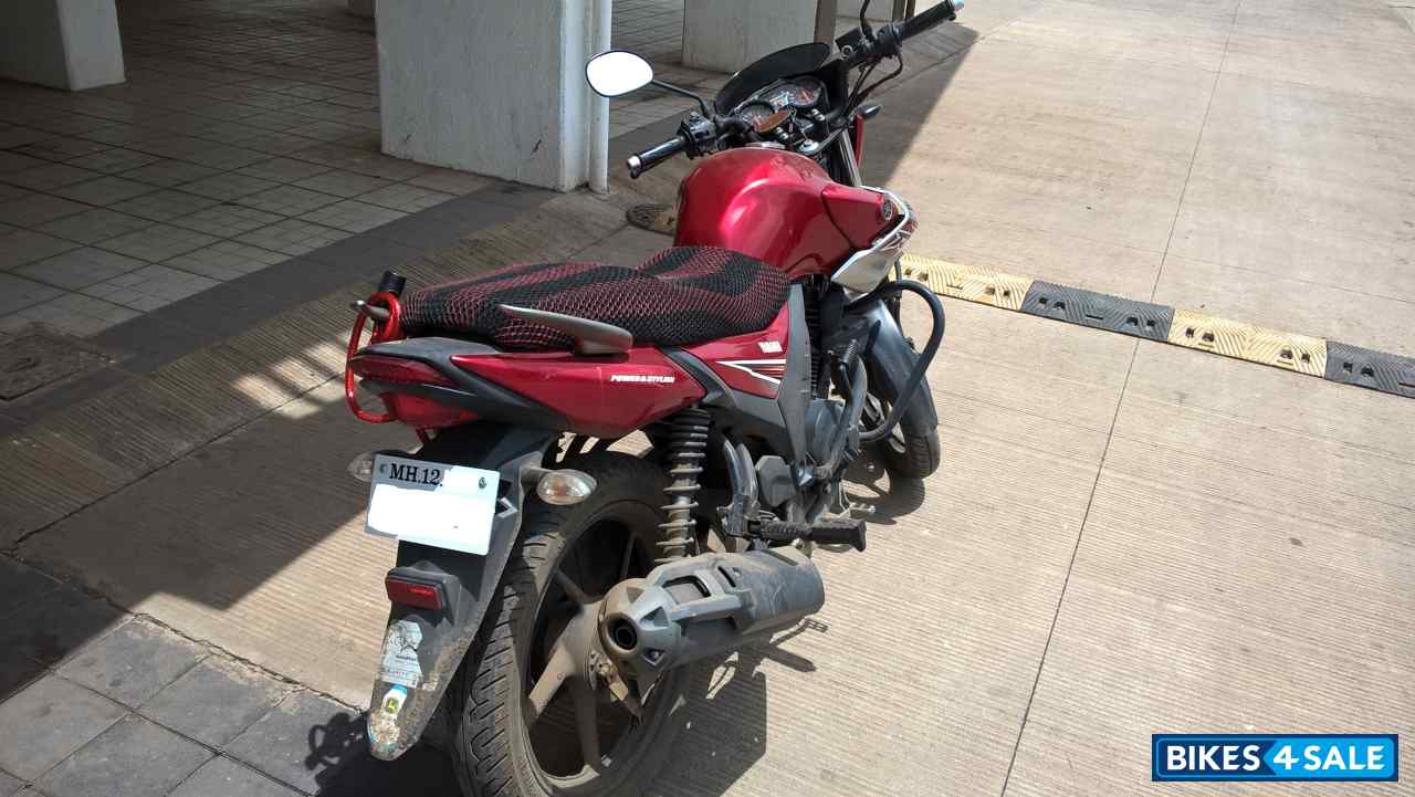 Red Yamaha SZ-RR