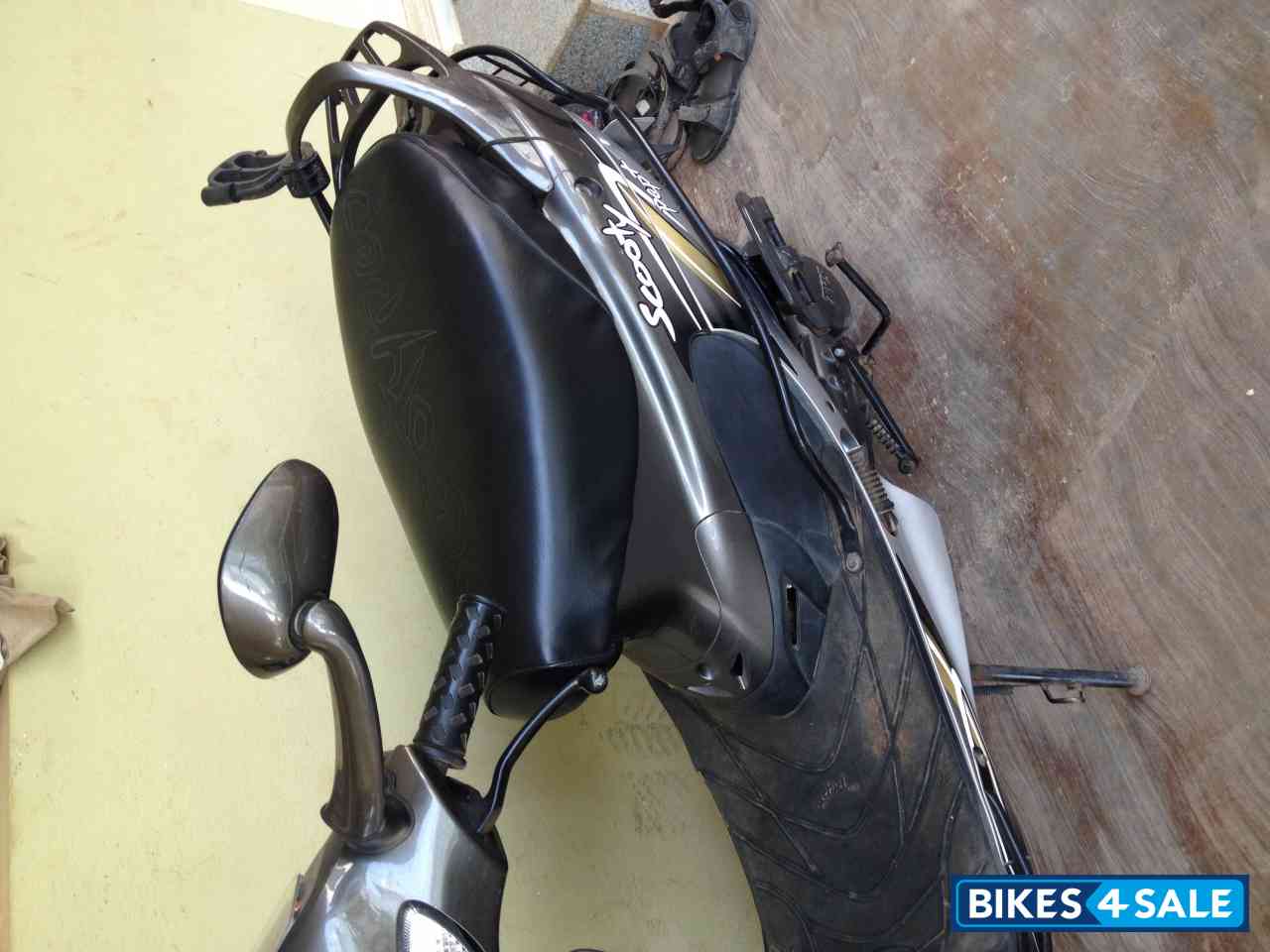 Forest Black TVS Scooty Pep Plus