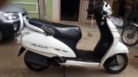 White Honda Activa