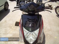 Black Honda Dio