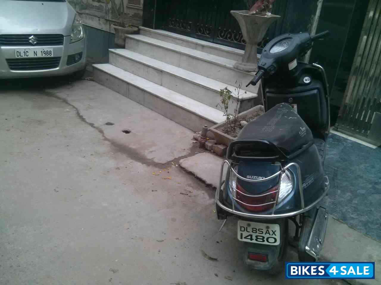 Metallic Grey Suzuki Access 125