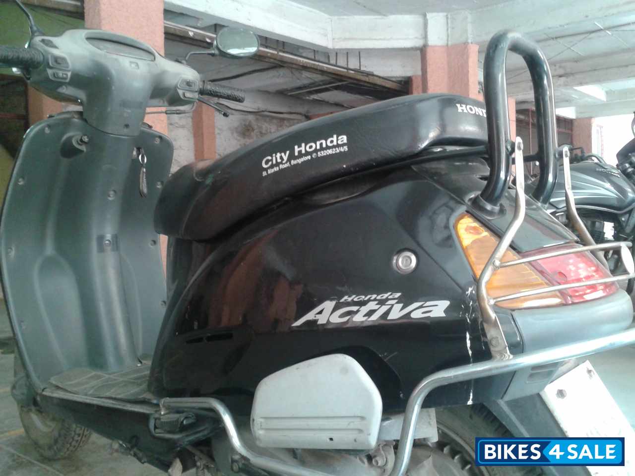 Black Honda Activa