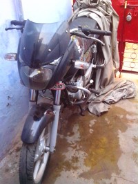 Black Bajaj Pulsar 150 DTSi
