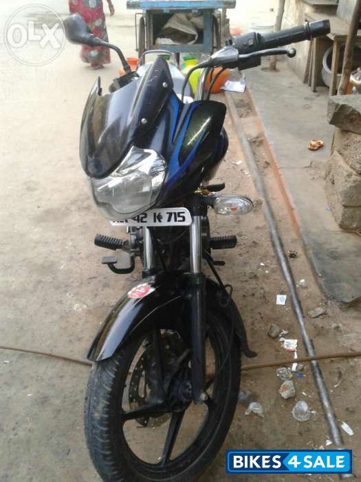 Blue Bajaj Discover DTSi 150