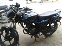 Blue Bajaj Discover DTSi 150