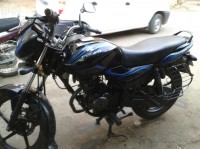 Blue Bajaj Discover DTSi 150