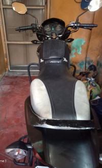 Black With Red Graphics Honda CB Shine