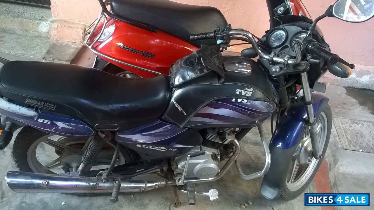 Blue TVS Star City