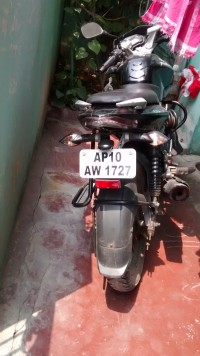 Black Bajaj Pulsar 135LS