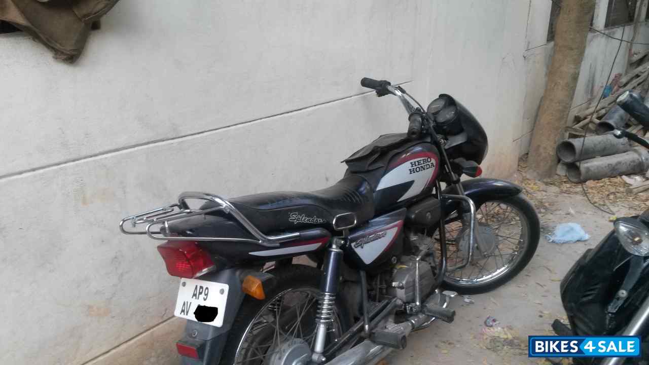 Ash Blue Hero Splendor Plus