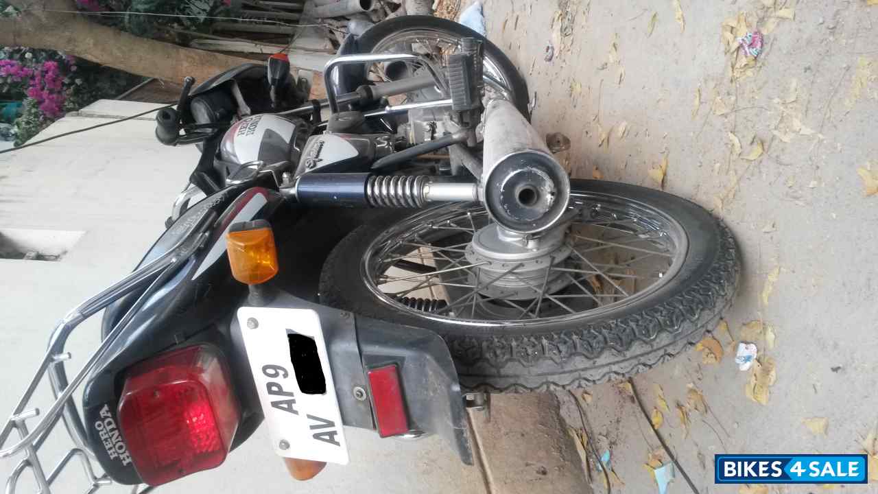 Ash Blue Hero Splendor Plus