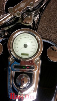 Black Harley Davidson Dyna FXDC Super Glide Custom