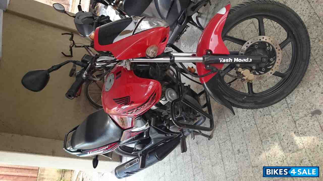 Sport Red Honda Unicorn Sporty