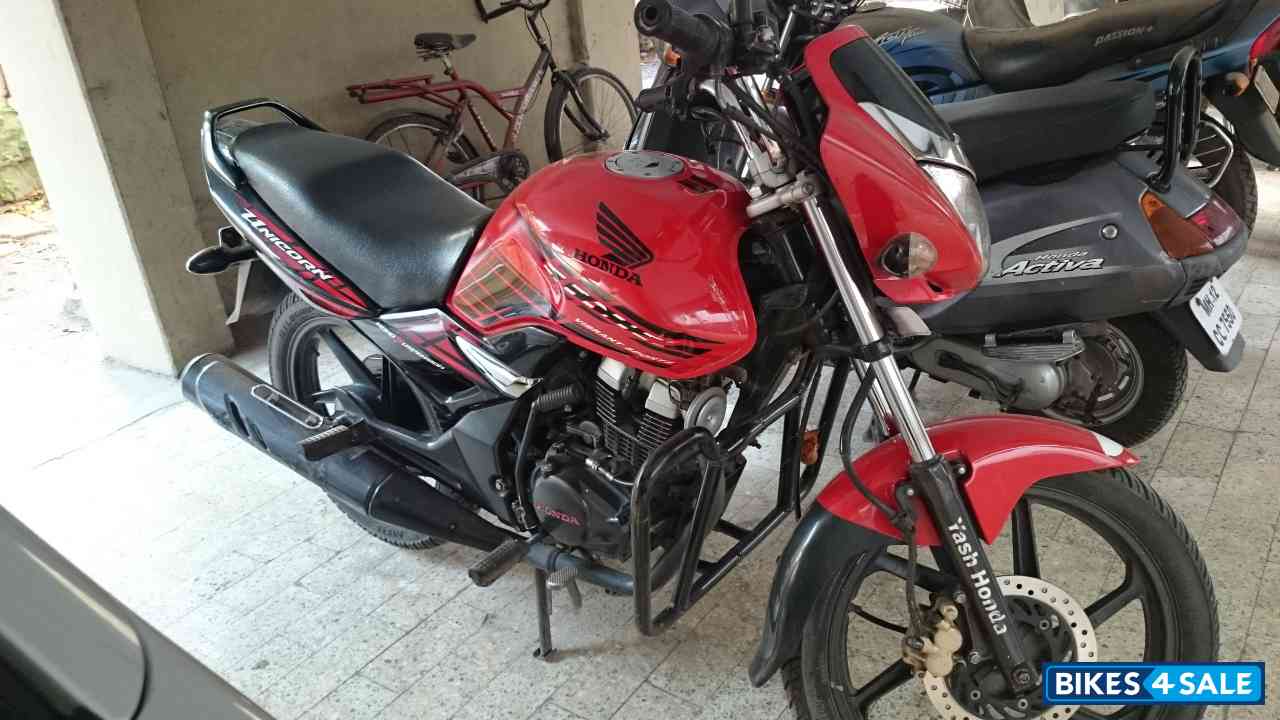 Sport Red Honda Unicorn Sporty