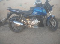Blue Bajaj Pulsar 150 DTSi