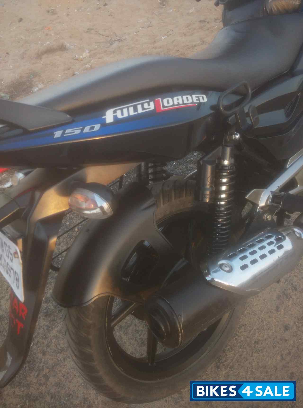 Blue Bajaj Pulsar 150 DTSi