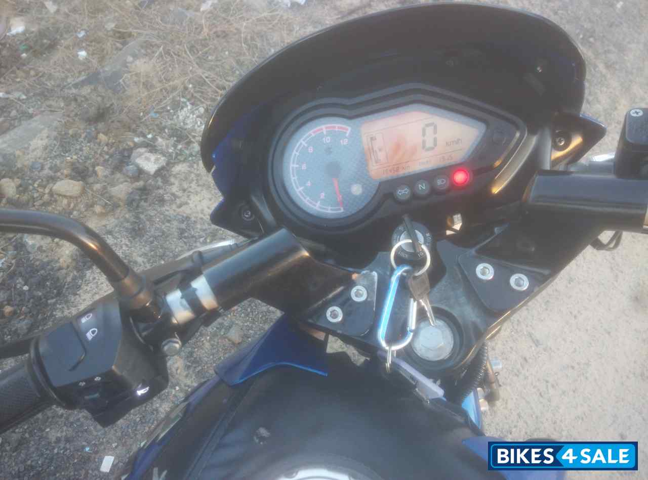 Blue Bajaj Pulsar 150 DTSi