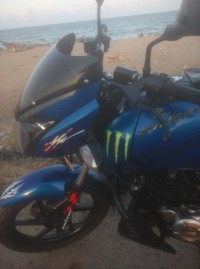 Blue Bajaj Pulsar 150 DTSi