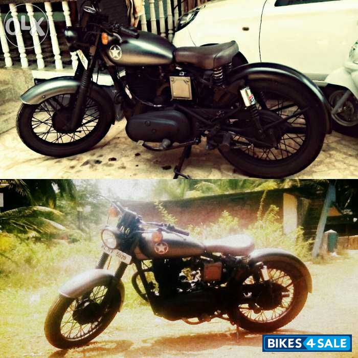 Gray Matt Royal Enfield Bullet Standard 350