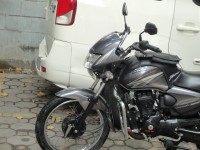 Grey Honda CB Shine