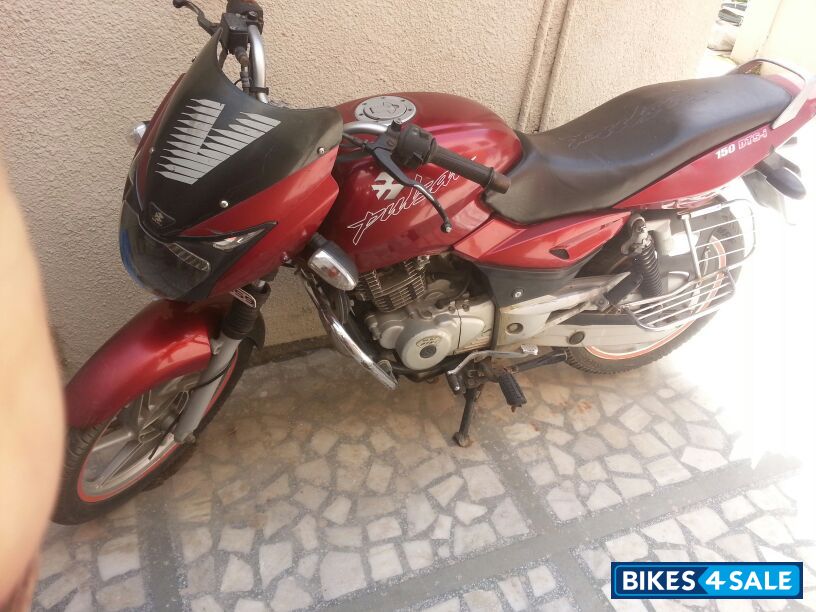 Red Bajaj Pulsar 150 DTSi